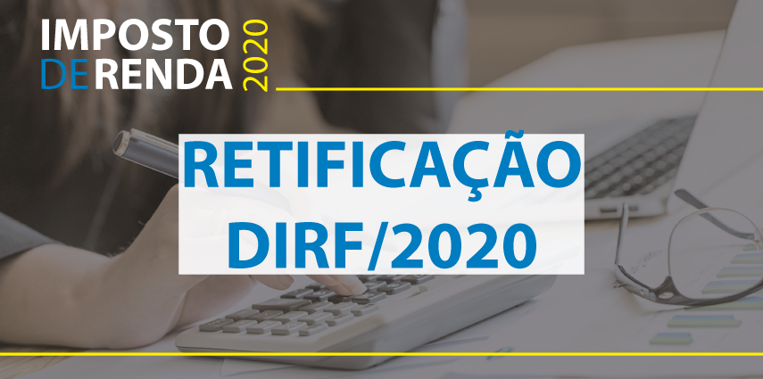 RETIFICAÇÃO DIRF/2020