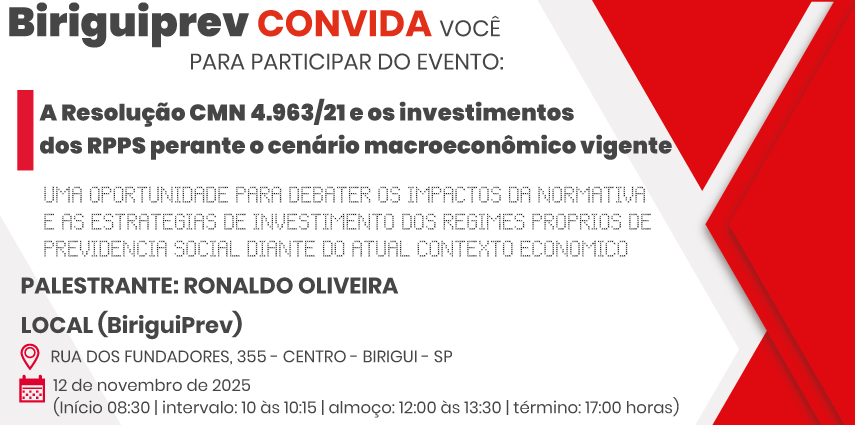 evento investimento